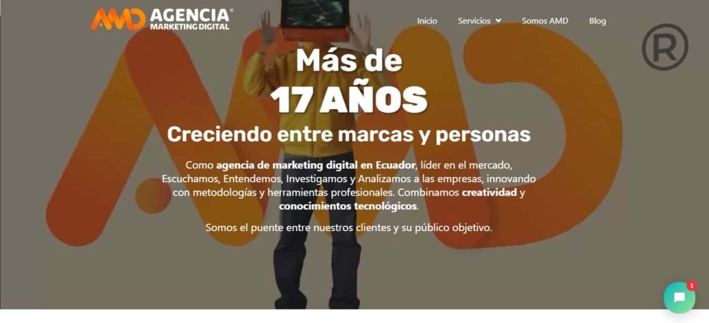 agencia marketing digital ecuador amd