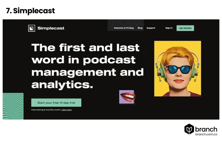 Simplecast-top-10-de-plataformas-de-alojamiento-para-podcasts-en-2021 - Branch digital