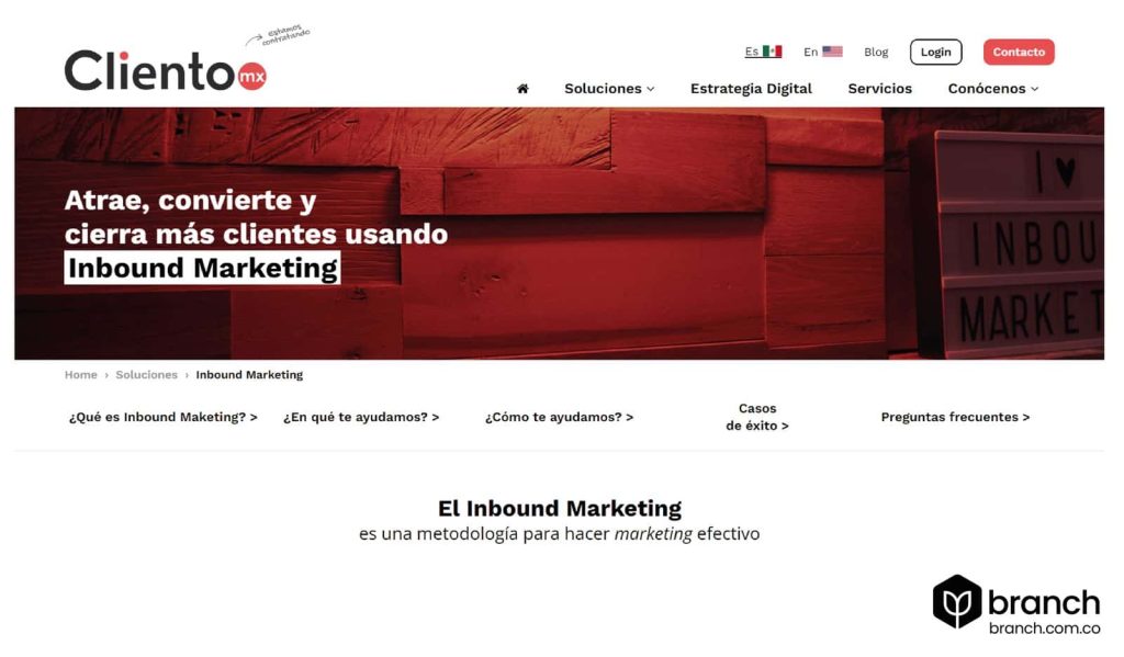 Cliento-agencias de Inbound marketing en México