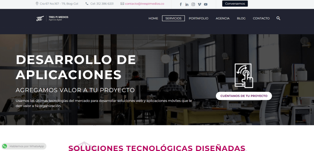 Top 10 de agencias de desarrollo de aplicaciones móviles en Colombia