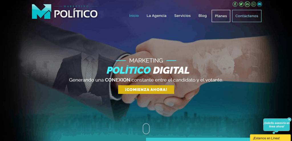 Top 10 de agencias de marketing político en Colombia