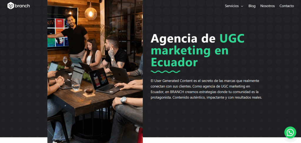 Top plataformas de contenidos UGC Ecuador
