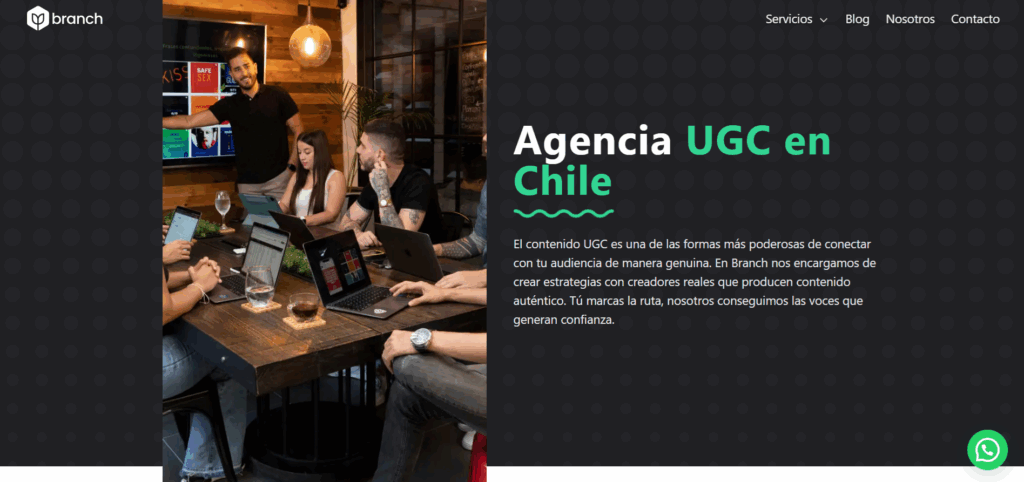 Top plataformas de contenidos UGC Chile 2