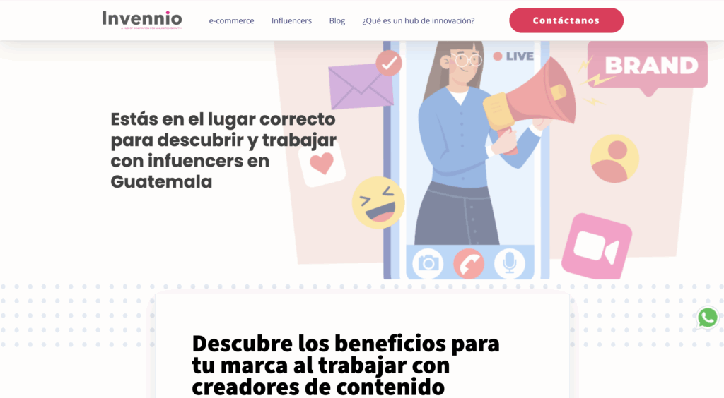 Top 5 plataformas de marketing de influencers Guatemala