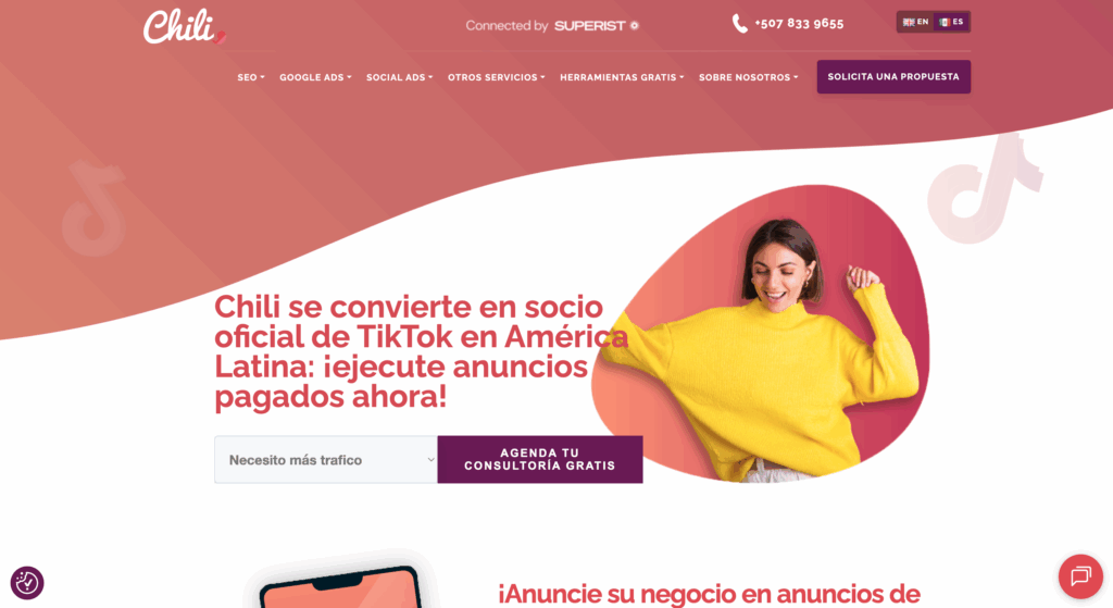 Top agencias de TikTok en Panamá