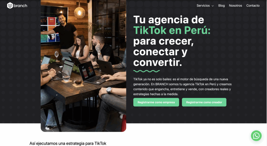 agencias de TikTok en Perú