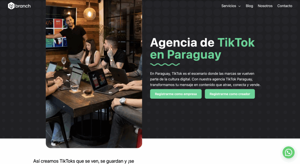 Top agencias de TikTok en Paraguay