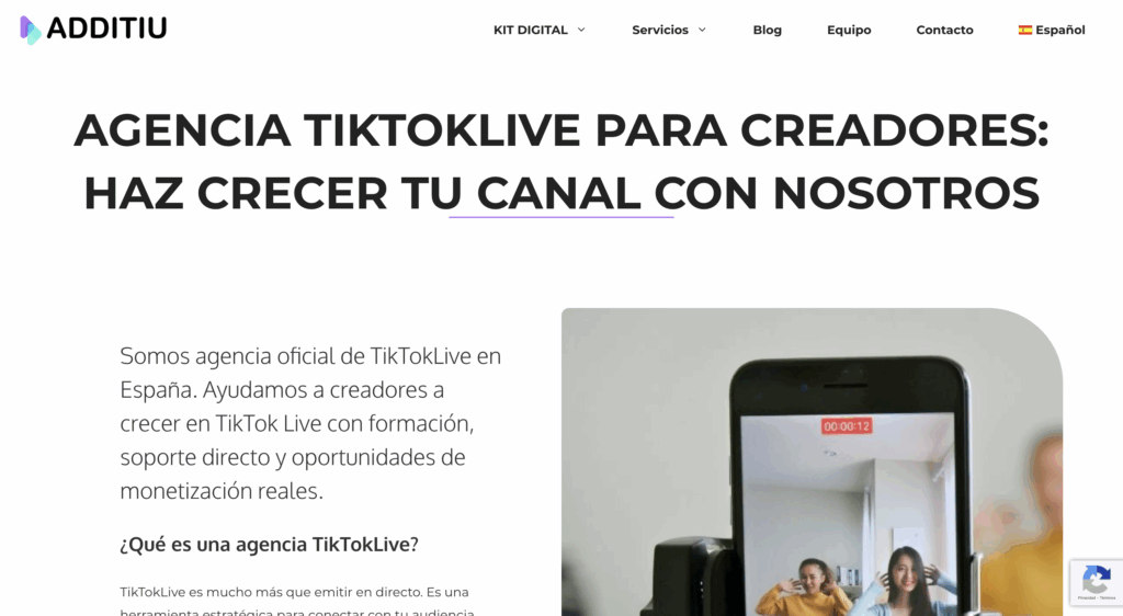 Top agencias de TikTok en España
