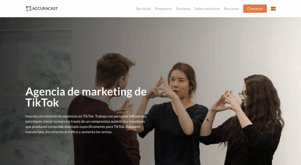 Top agencias de TikTok en España