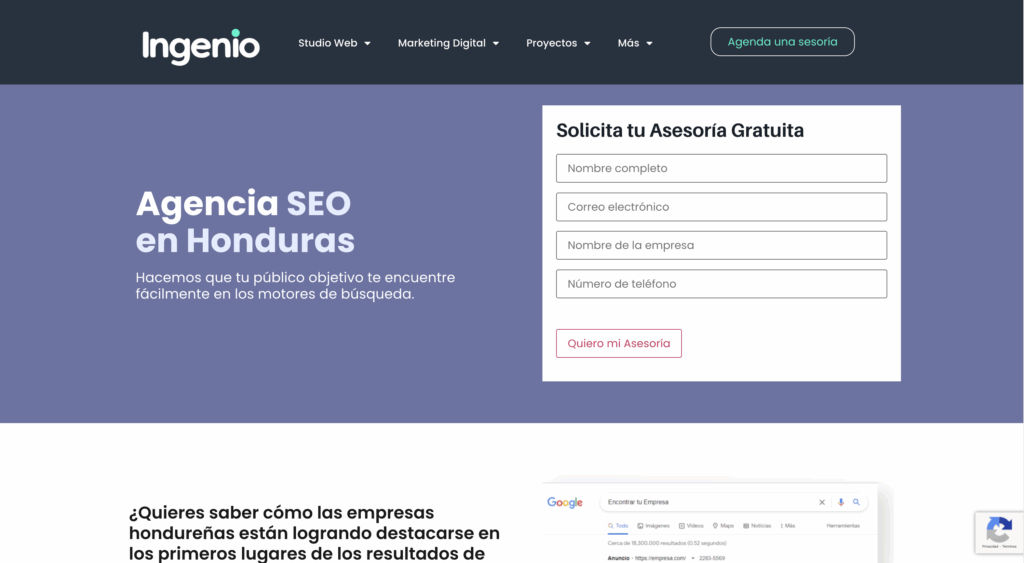 Top 10 de las mejores Agencias de SEO en Honduras
