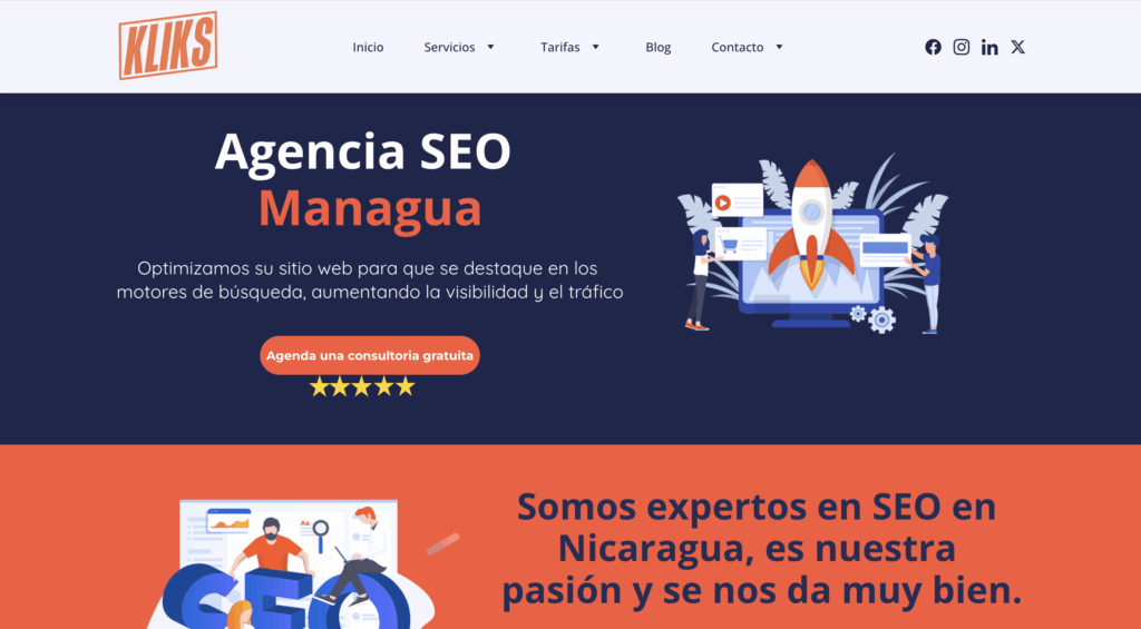Top 10 de las mejores Agencias de SEO en Nicaragua