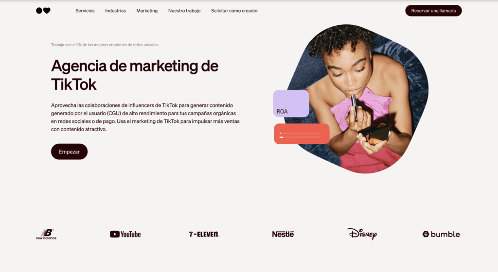 Top 10 Agencias TikTok Estados Unidos