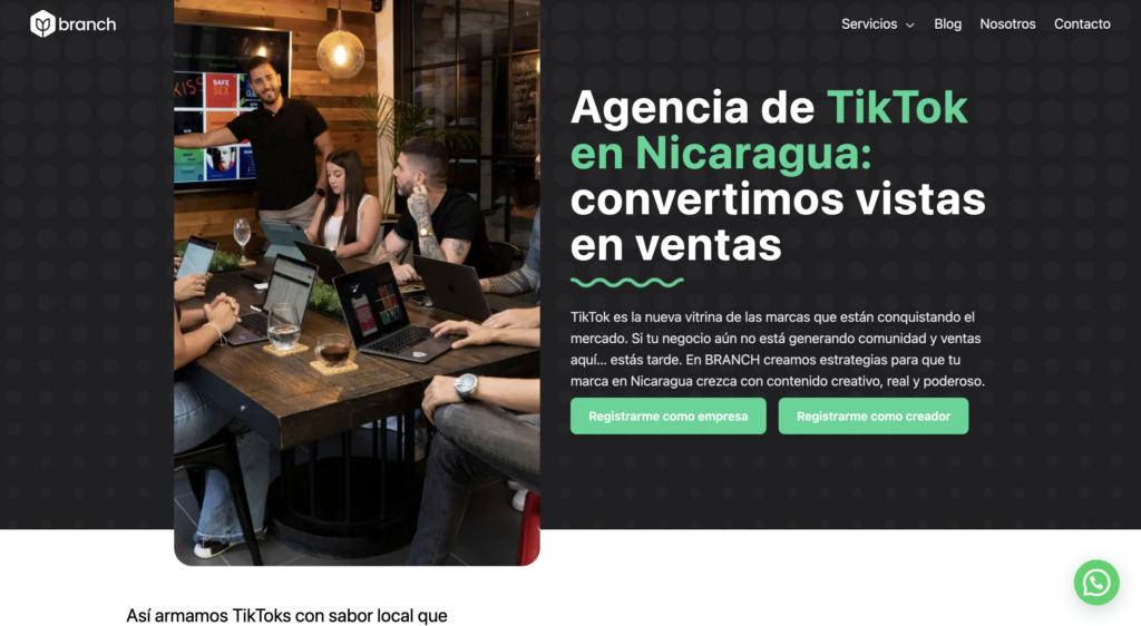 Top 7 Agencias TikTok Nicaragua