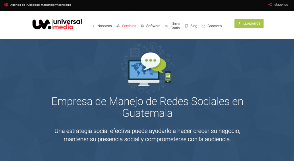 Top 10 agencia de social media en Guatemala