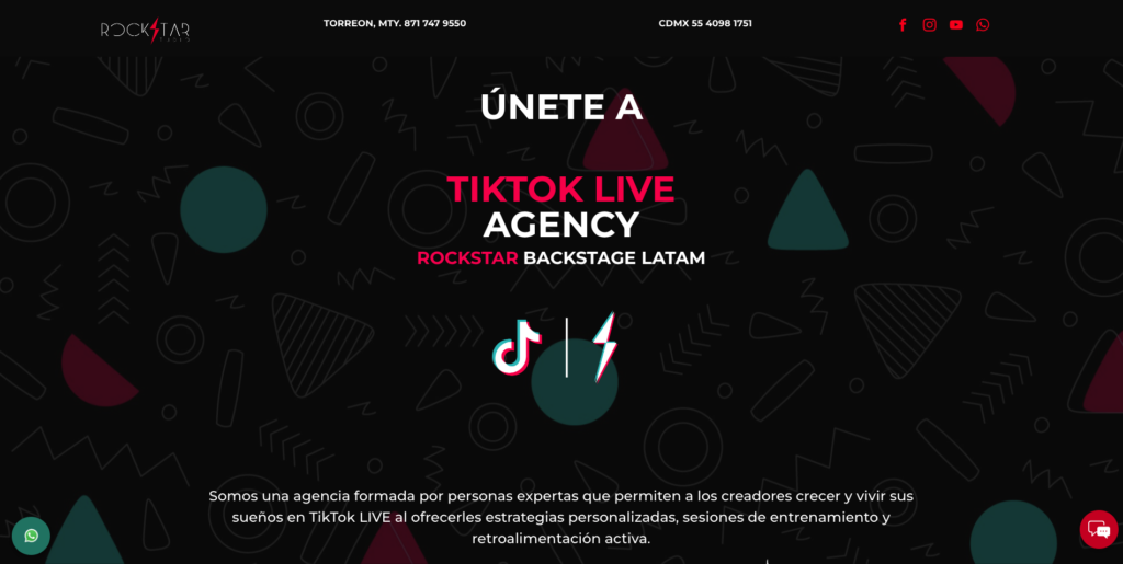Top agencia de TikTok Live México